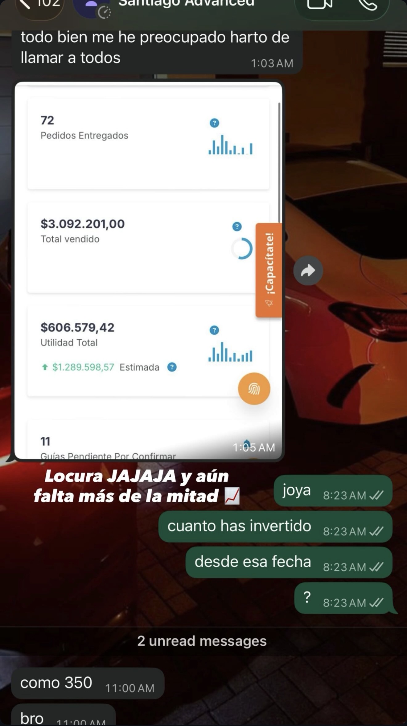 Testimonio de Santiago, alumno Sala Advanced